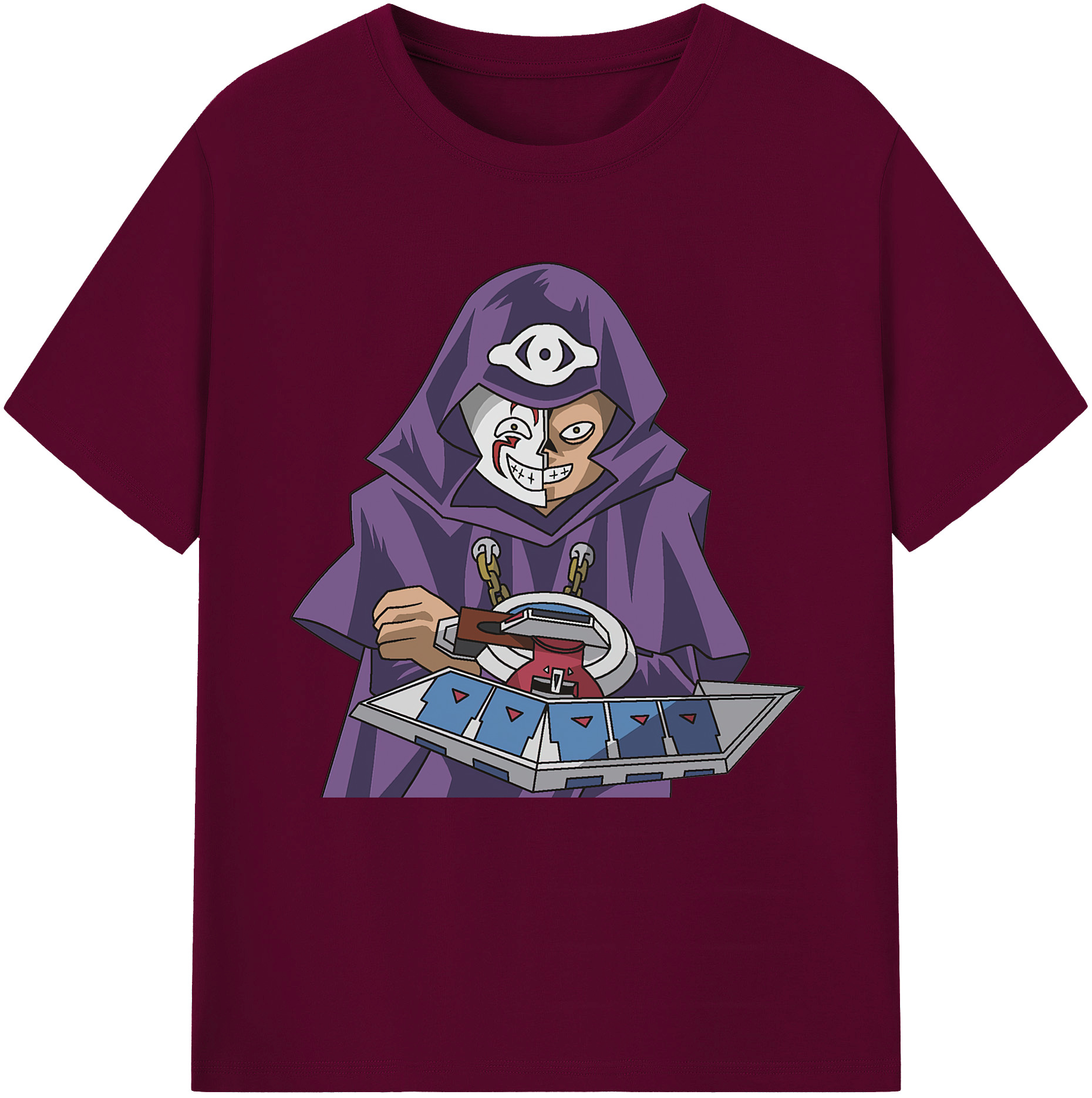 （画像用） 遊☆戯☆王 Yu-Gi-Oh! レディースカジュアルプリントTシャツ（綿100％）